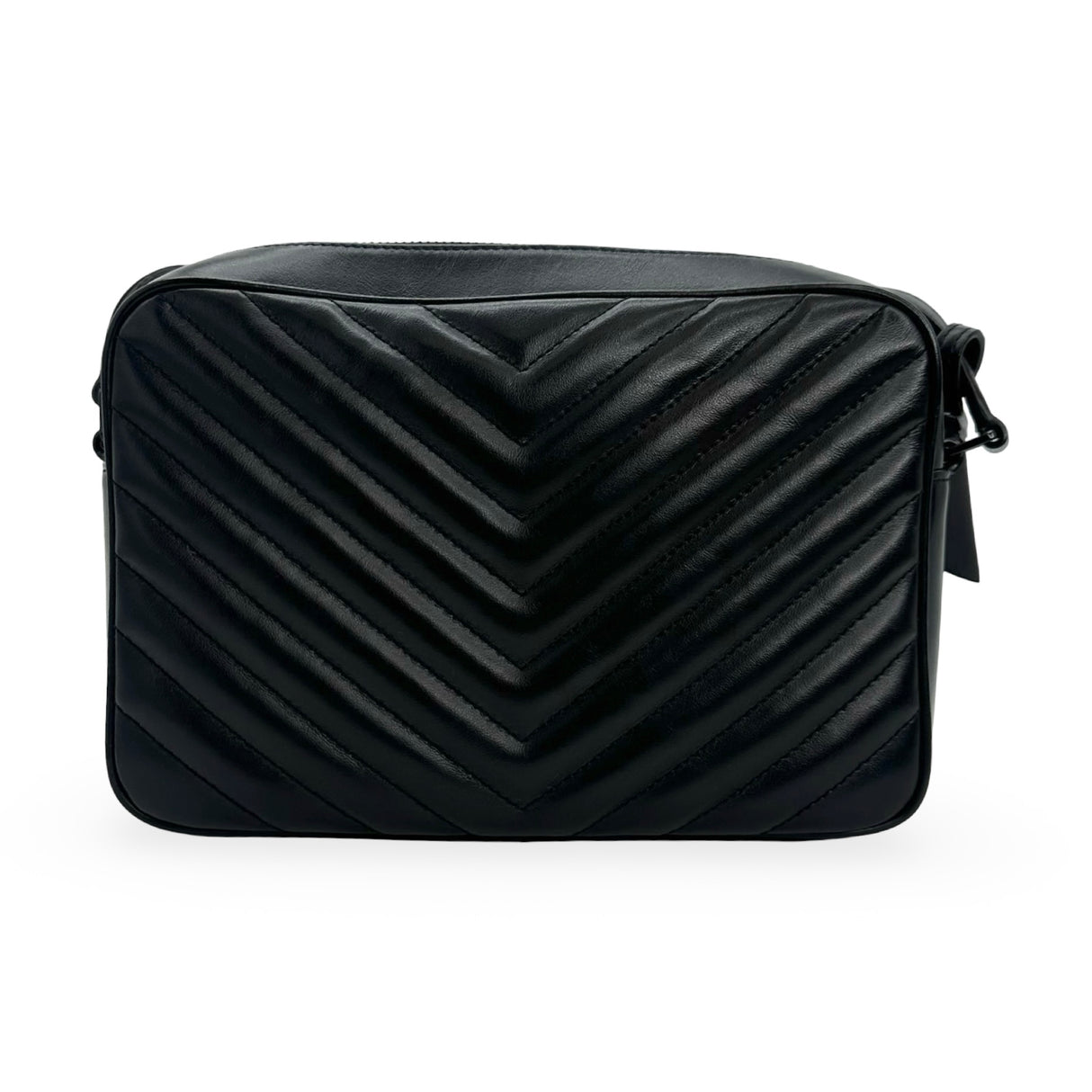 SAINT LAURENT: Quilted Leather Lou Camera Bag
