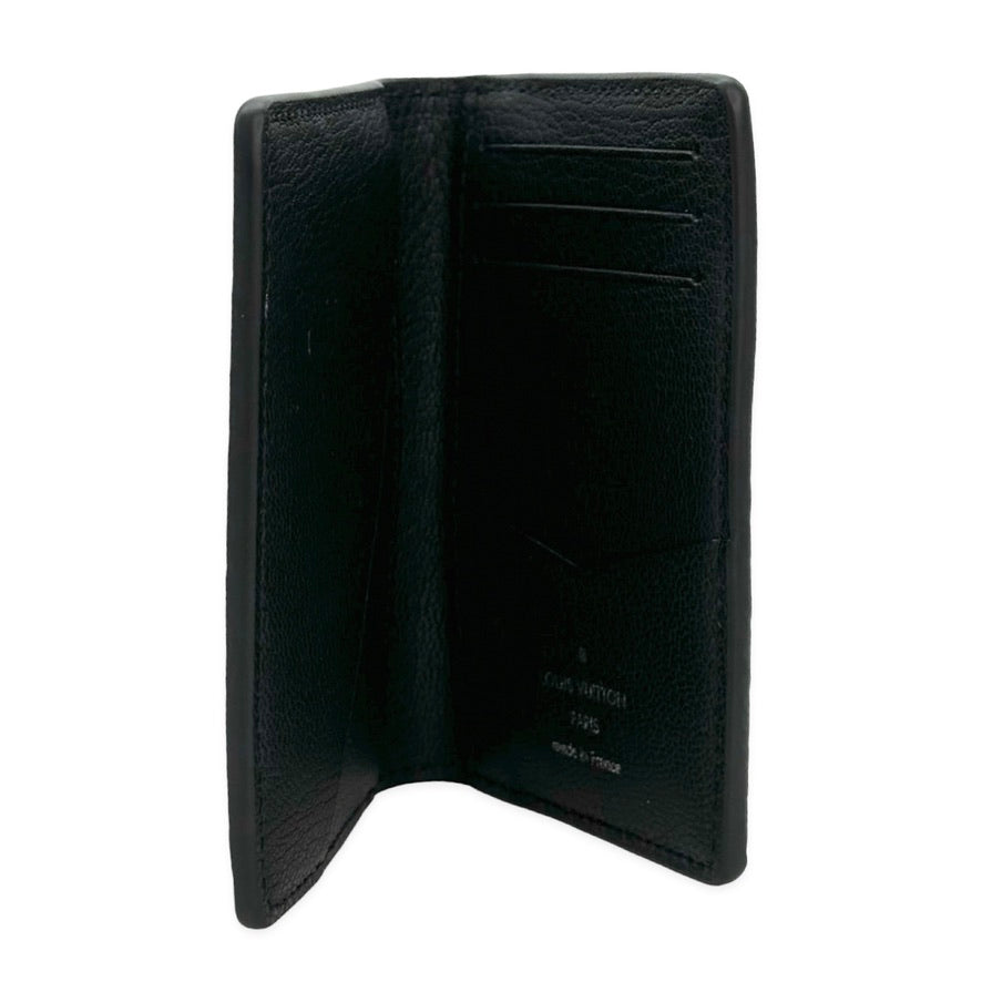 Ostrich Croc Patchwork Pocket Organizer