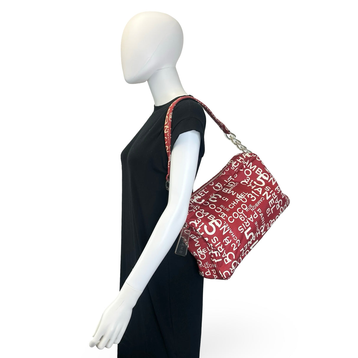 CHANEL: Canvas 31 Rue Cambon Shoulder Bag