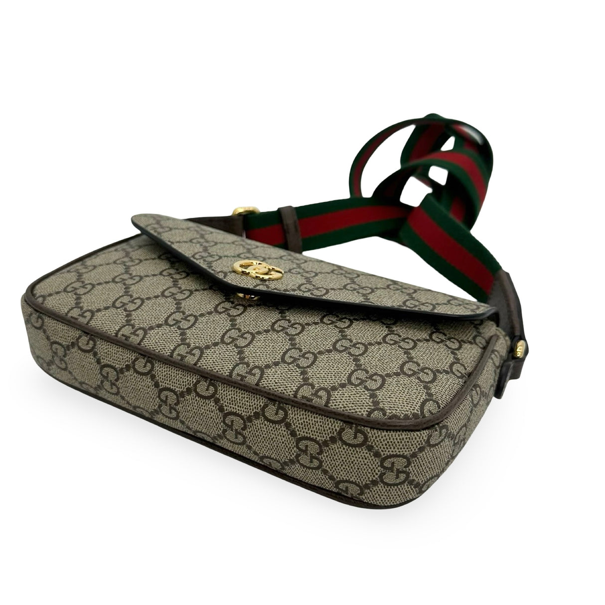 GUCCI: GG Supreme Ophidia Pochette Strap
