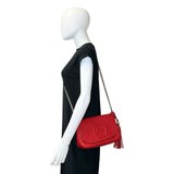 Grained Calfskin Soho Flap Chain Bag