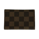 LOUIS VUITTON: Damier Ebene 6 Key Holder