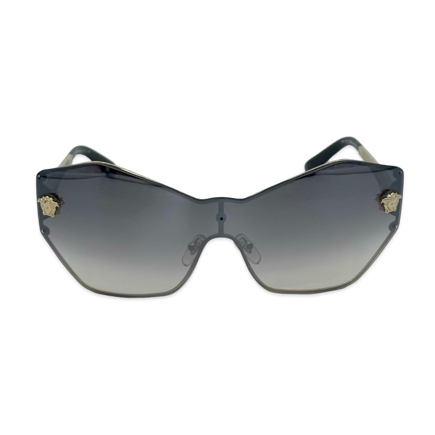 VERSACE: Mirror Shield Sunglasses