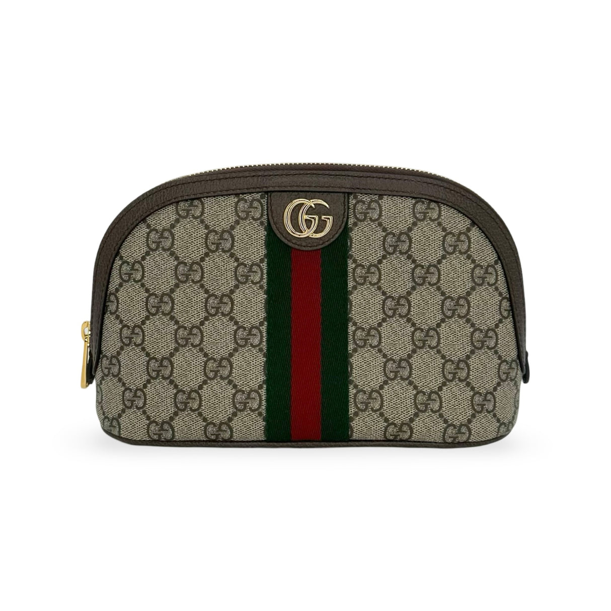 GUCCI: GG Supreme Large Ophidia Cosmetic Bag