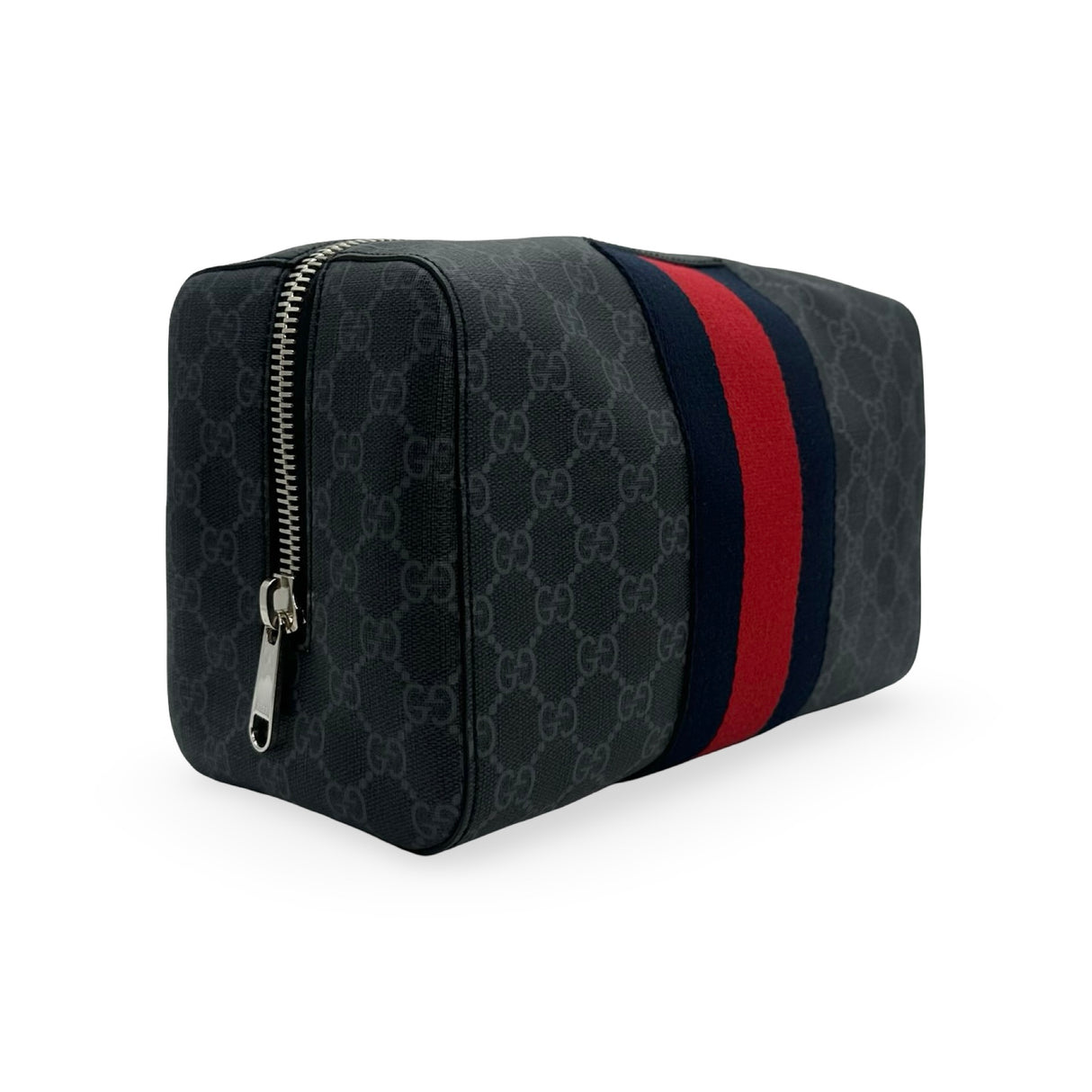 GUCCI: GG Supreme Large Web Toiletry Bag
