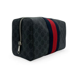 GUCCI: GG Supreme Large Web Toiletry Bag