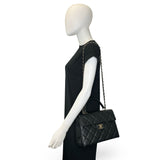 CHANEL: Quilted Caviar Small Top Handle