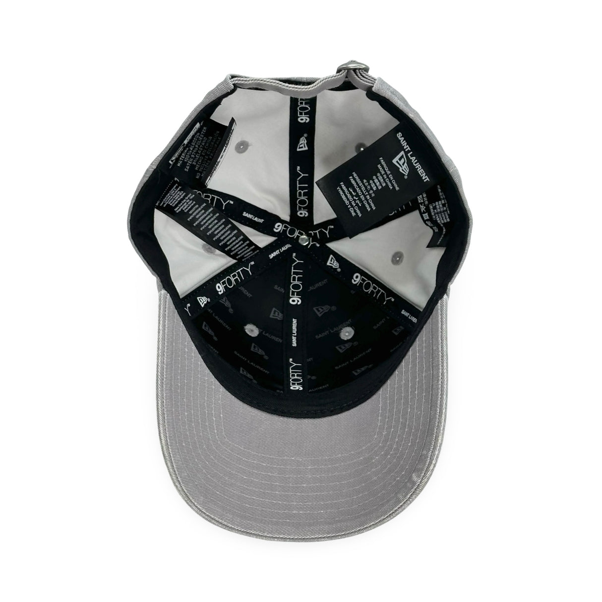 SAINT LAURENT: x 9Forty New Era Baseball Cap