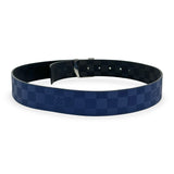 LOUIS VUITTON: Damier Infini Initiales Belt