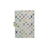 LOUIS VUITTON: Monogram Multicolor Small Ring Agenda Cover