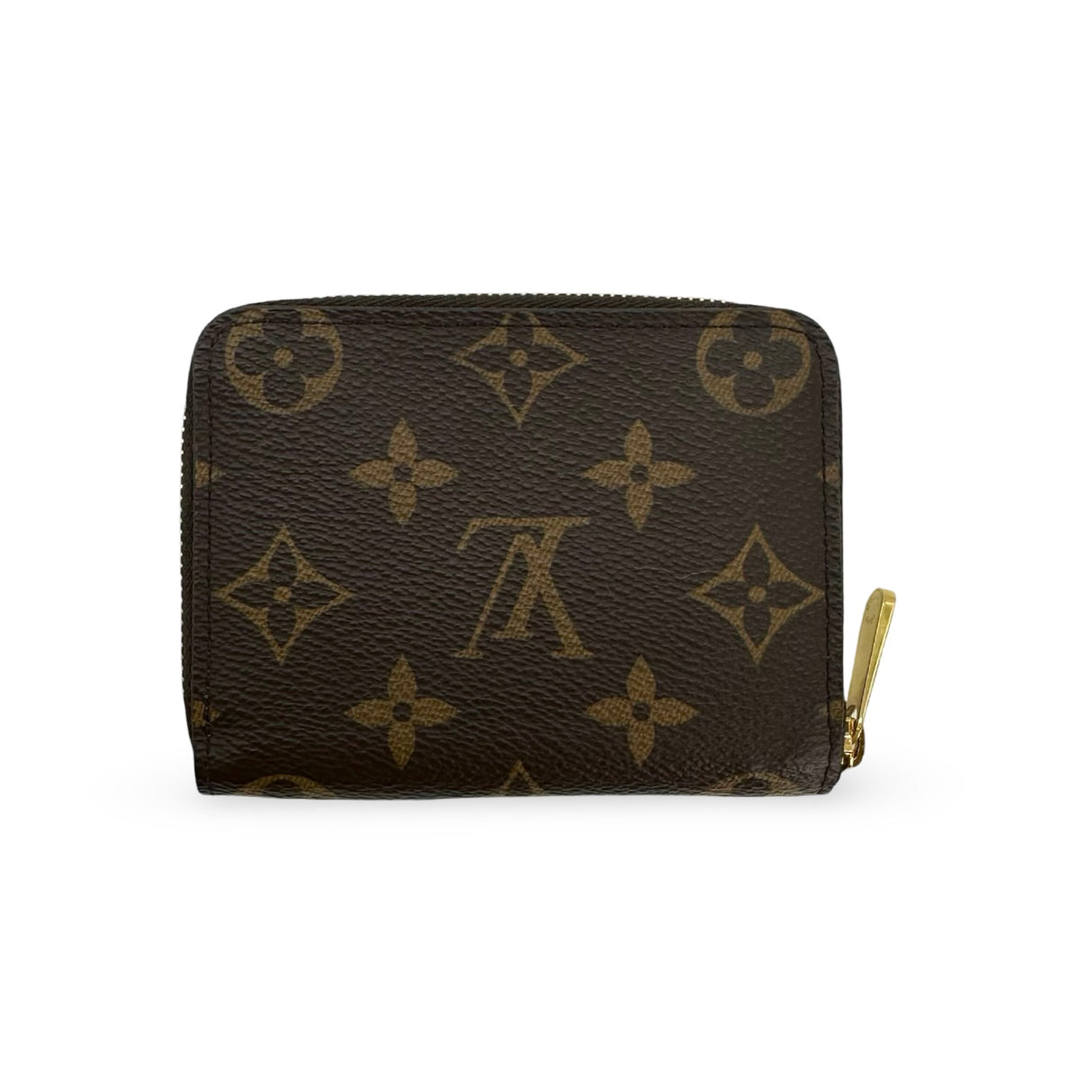 LOUIS VUITTON: Monogram Zippy Coin Purse