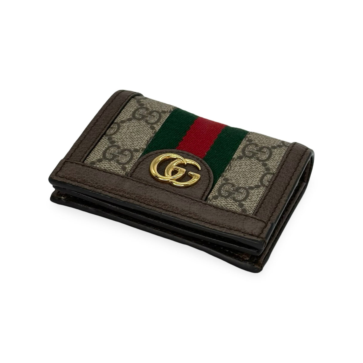 GUCCI: GG Supreme Ophidia Compact Wallet