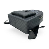 LOUIS VUITTON: Damier Graphite Logo Josh Backpack