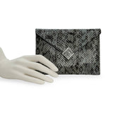 FENDI: Python FF Medium Busta Pouch