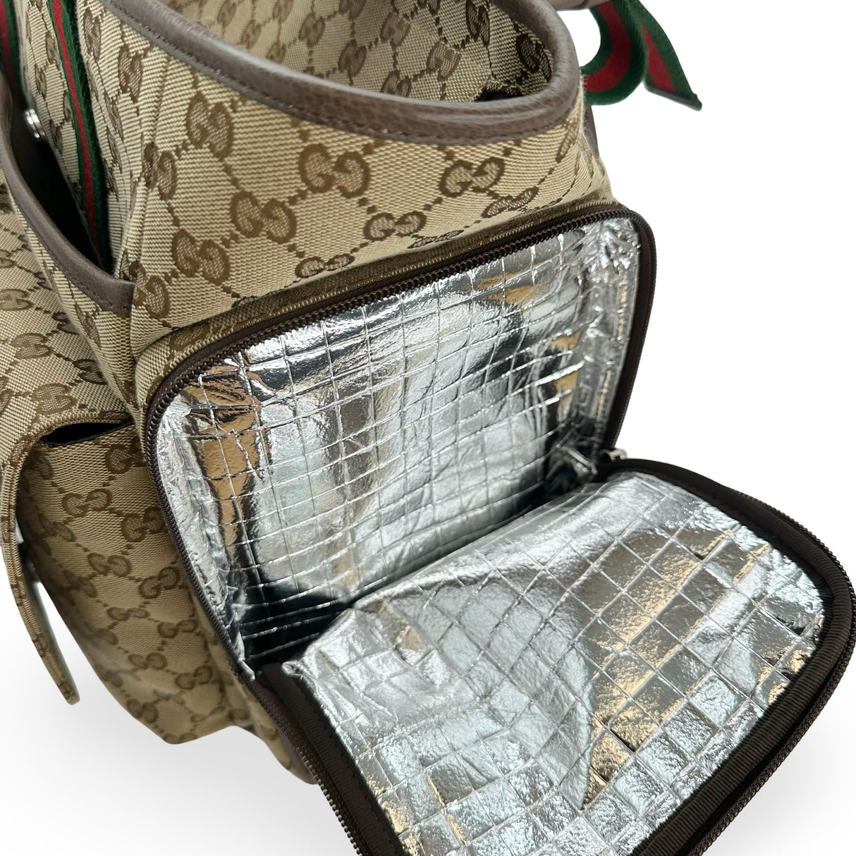 GUCCI: GG Canvas Large Convertible Changing Bag