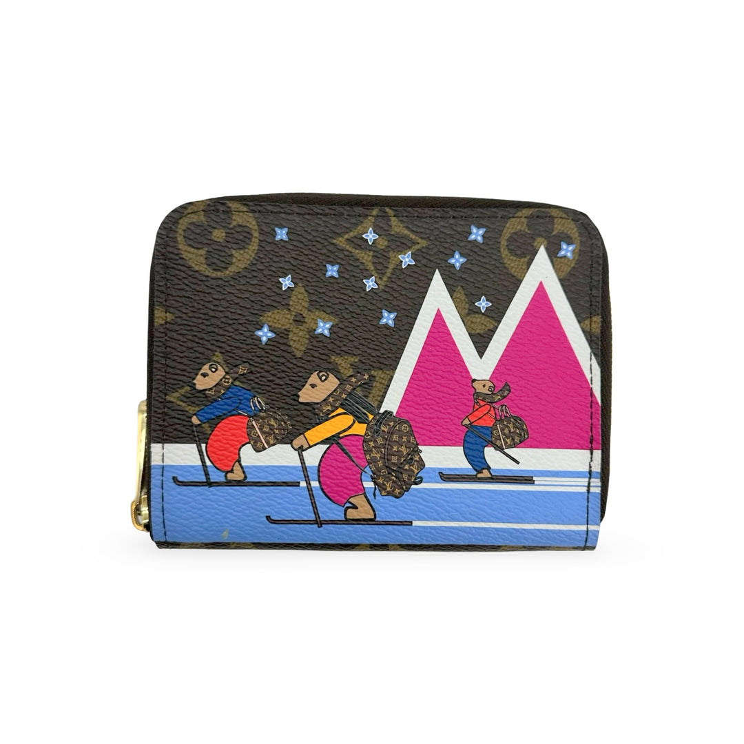 Monogram Animation Zippy Coin Purse