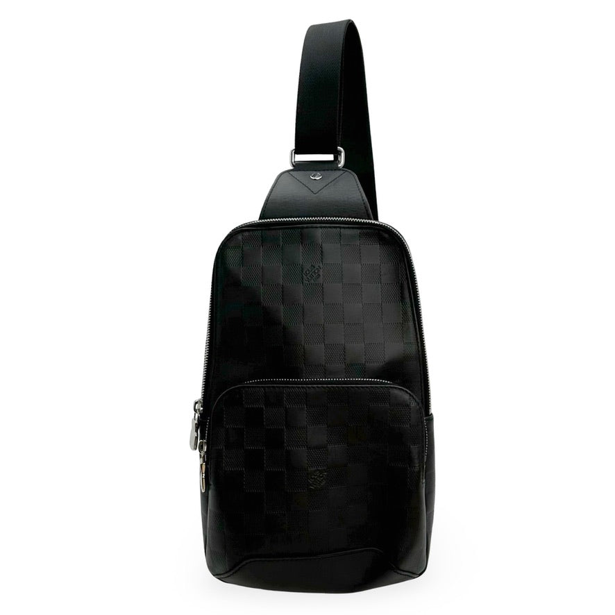LOUIS VUITTON: Damier Infini Avenue Sling Bag
