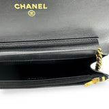 CHANEL: Quilted Lambskin Coco Casino Wallet on a Chain