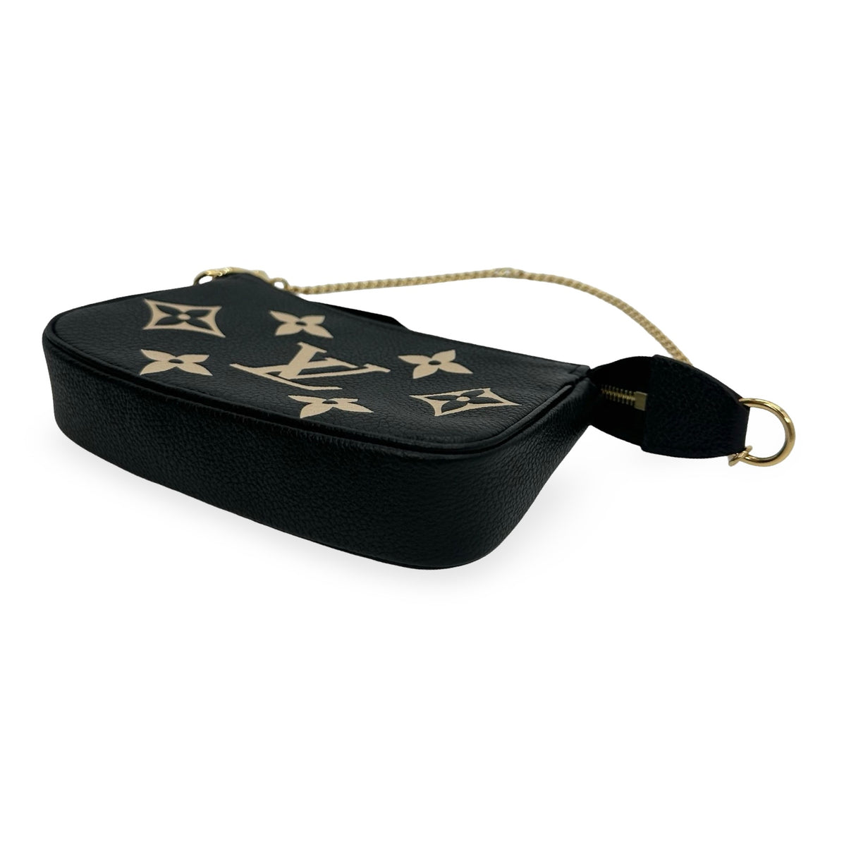 LOUIS VUITTON: Monogram Empreinte Bicolor Mini Pochette Accessoires