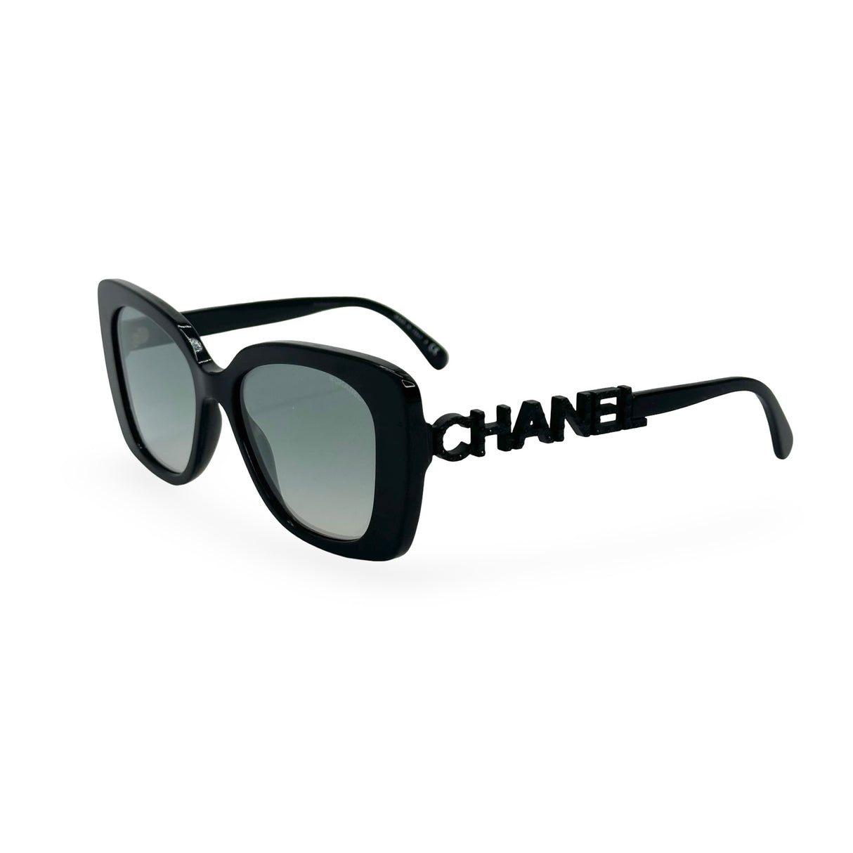 CHANEL: Square Crystal Sunglasses