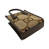 GUCCI: Jumbo GG Canvas Mini Tote