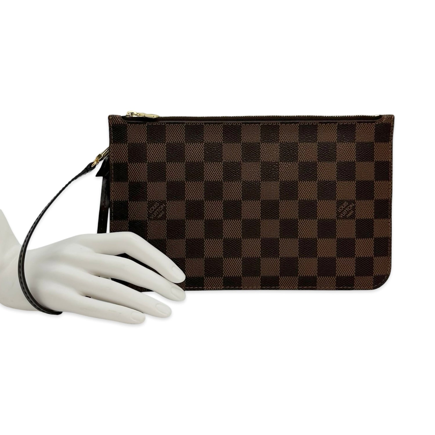 Louis Vuitton Damier Ebene Neverfull Pochette