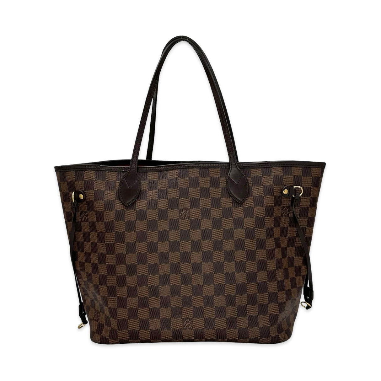 LOUIS VUITTON: Damier Ebene Neverfull MM