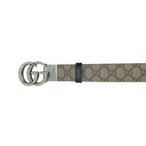 GUCCI: GG Supreme Double G Reversible Belt