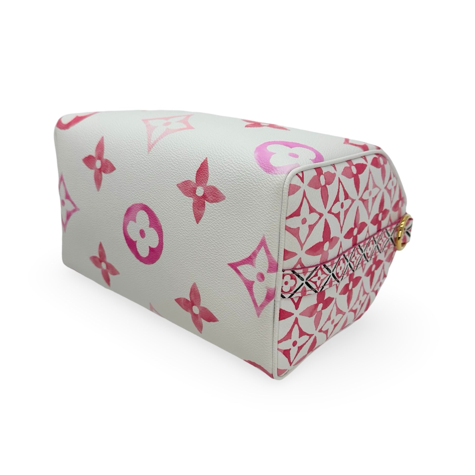 LOUIS VUITTON: Monogram By the Pool Speedy Bandouliere 25