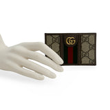 GUCCI: GG Supreme Ophidia Card Case