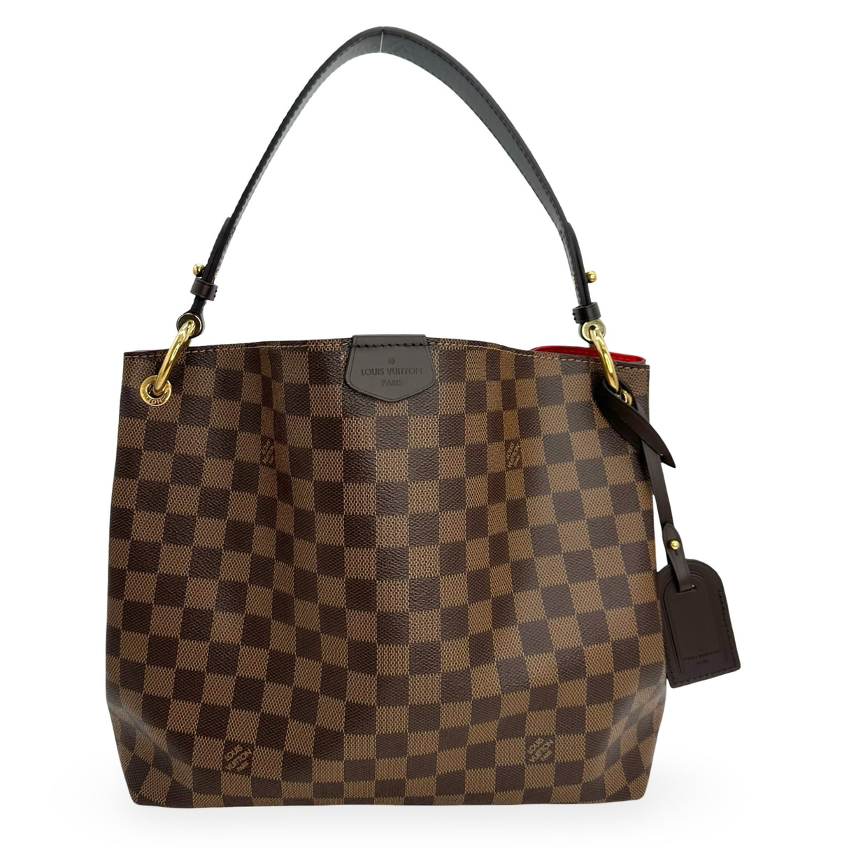 LOUIS VUITTON: Damier Ebene Graceful PM