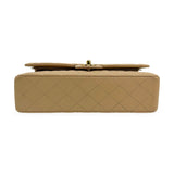 CHANEL: Quilted Caviar Medium Classic Double Flap