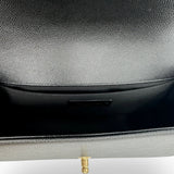 CHANEL: Quilted Caviar Old Medium Boy Bag