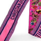 CHRISTIAN DIOR: Silk D-Millefiori Mitzah Scarf
