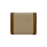 CELINE: Triomphe Canvas Wallet