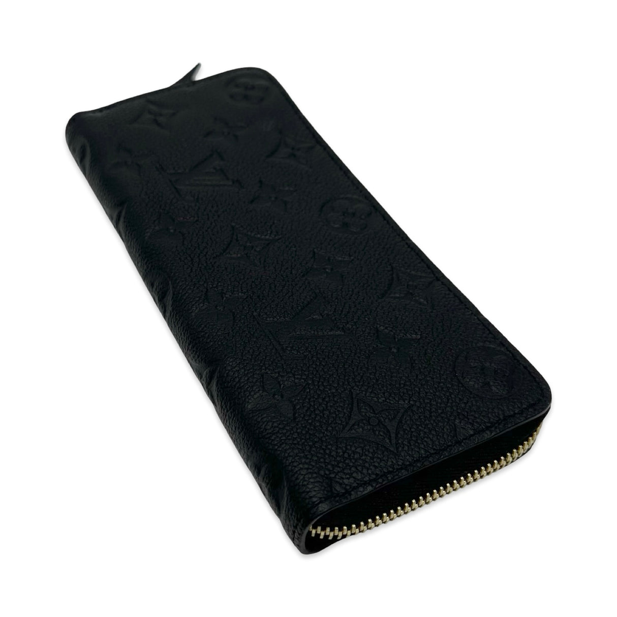 LOUIS VUITTON: Monogram Empreinte Clemence Wallet