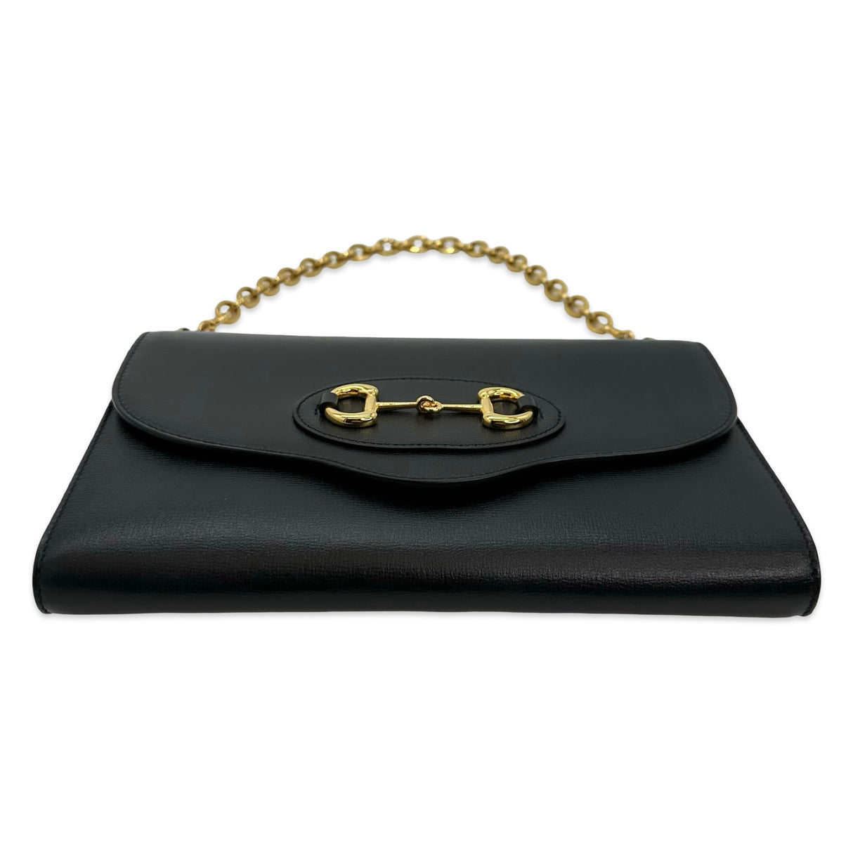 GUCCI: Leather Horsebit 1955 Small Shoulder Bag