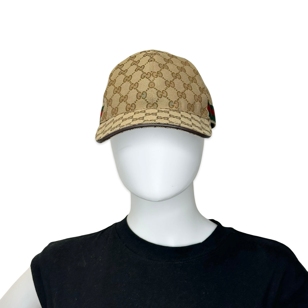 GUCCI: GG Canvas Web Baseball Cap