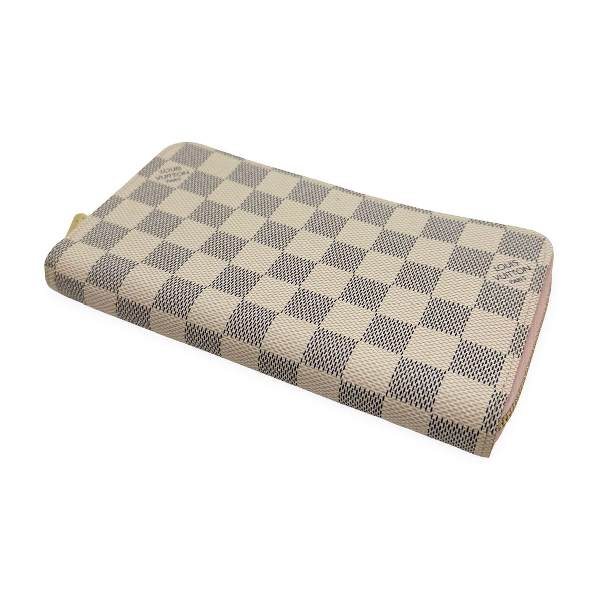 LOUIS VUITTON: Damier Azur Zippy Wallet
