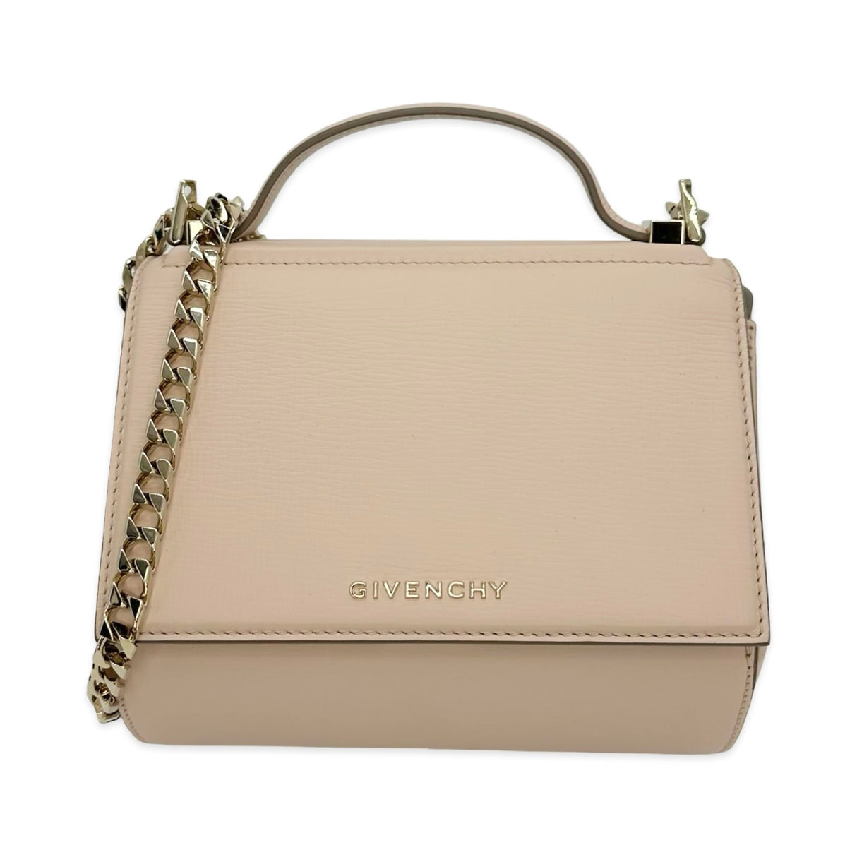 Calfskin Mini Pandora Box Crossbody