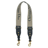 CHRISTIAN DIOR: Oblique Canvas Shoulder Strap with Ring