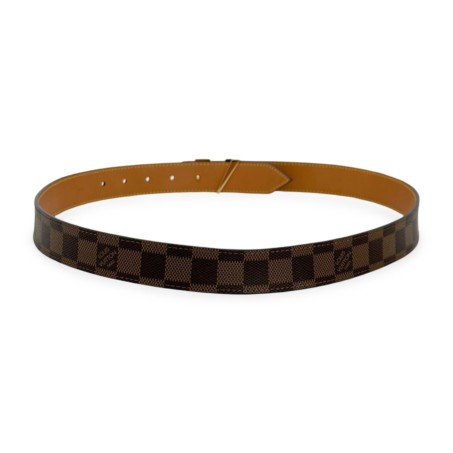 Damier Ebene Essential V Belt