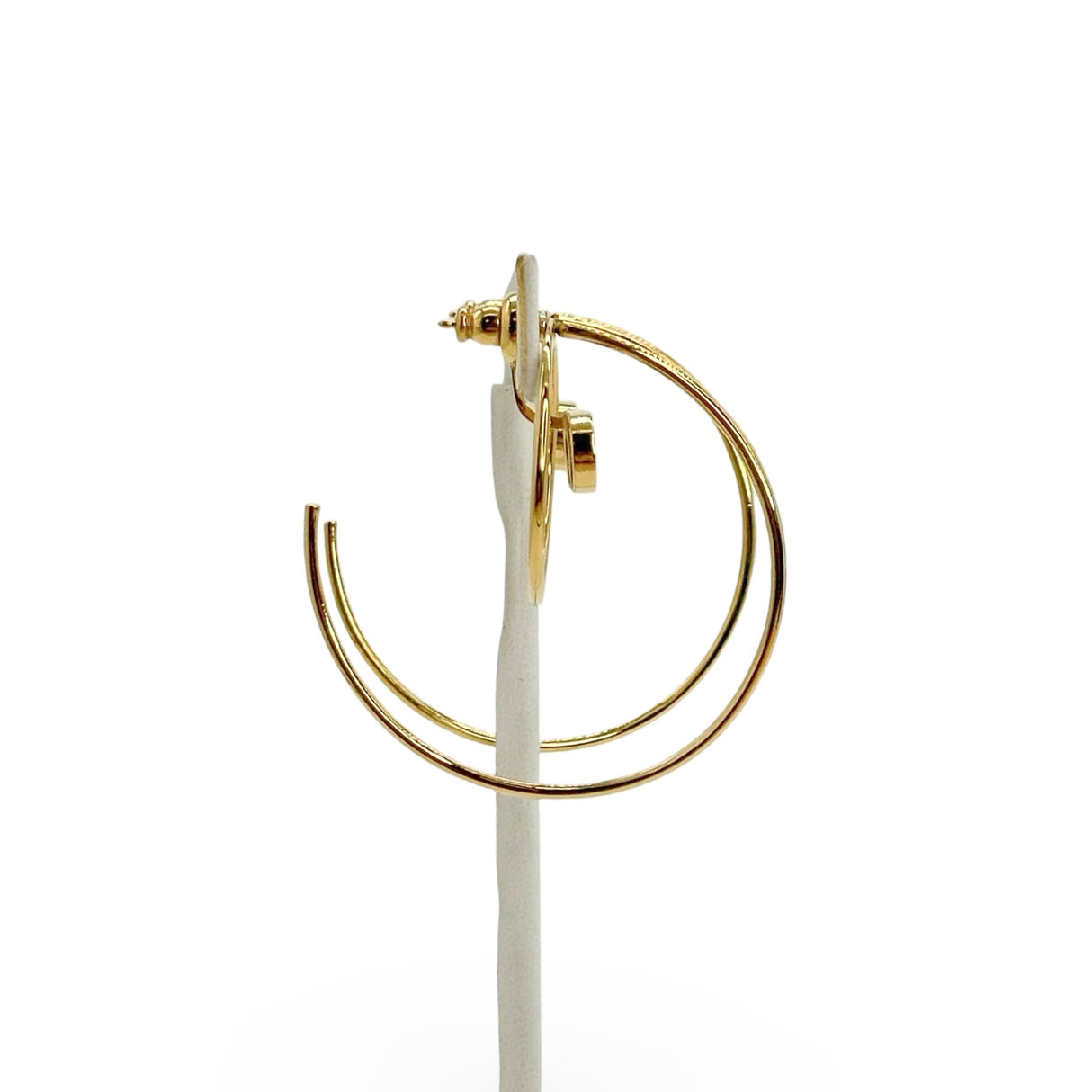 CHRISTIAN DIOR: 30 Montaigne Hoop Earrings