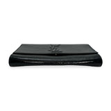 SAINT LAURENT: Patent Large Belle de Jour Clutch