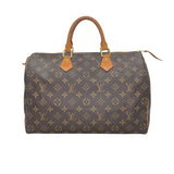 LOUIS VUITTON: Monogram Speedy 35