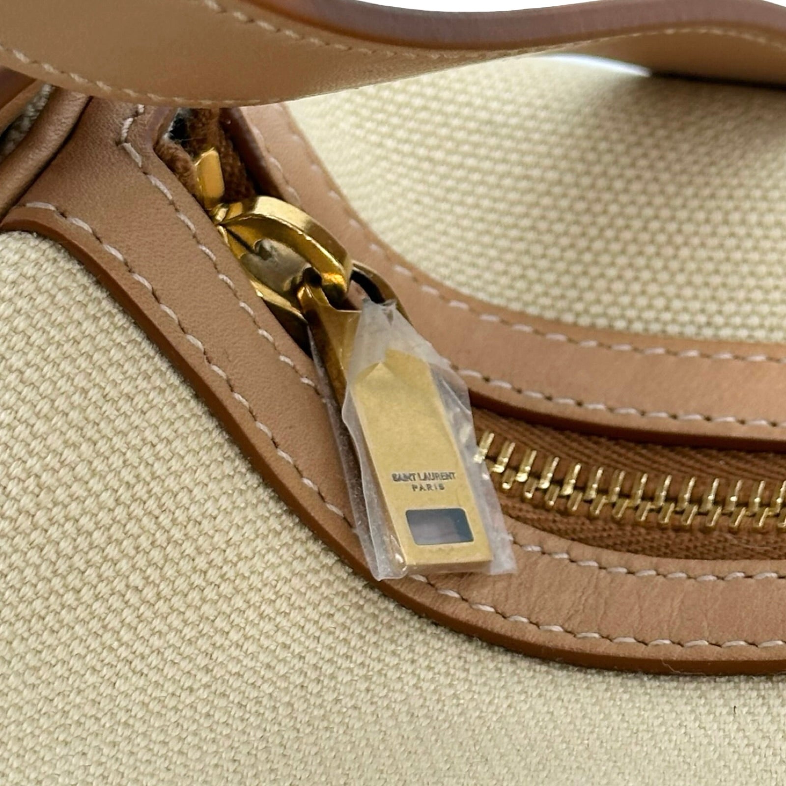 Saint Laurent Woven Canvas Supple Camera Bag