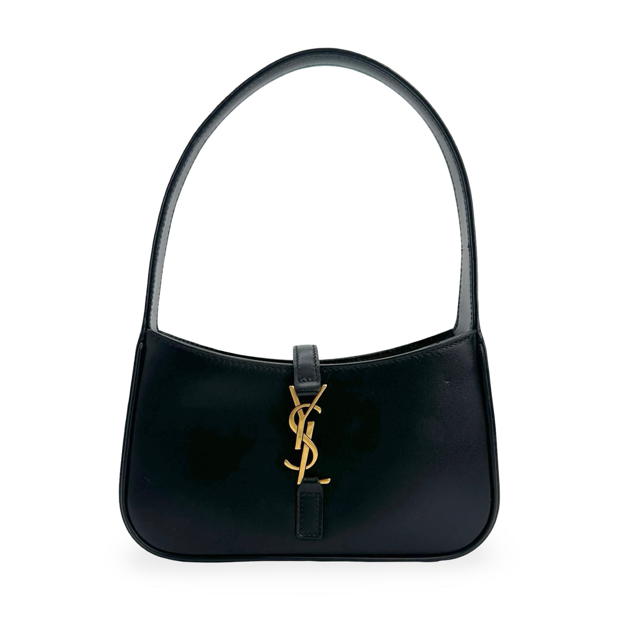 SAINT LAURENT: Calfskin Mini Le 5 a 7