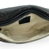 GUCCI: GG Embossed Perforated Belt Bag