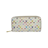 LOUIS VUITTON: Monogram Multicolor Zippy Wallet