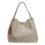 LOUIS VUITTON: Damier Azur Graceful MM